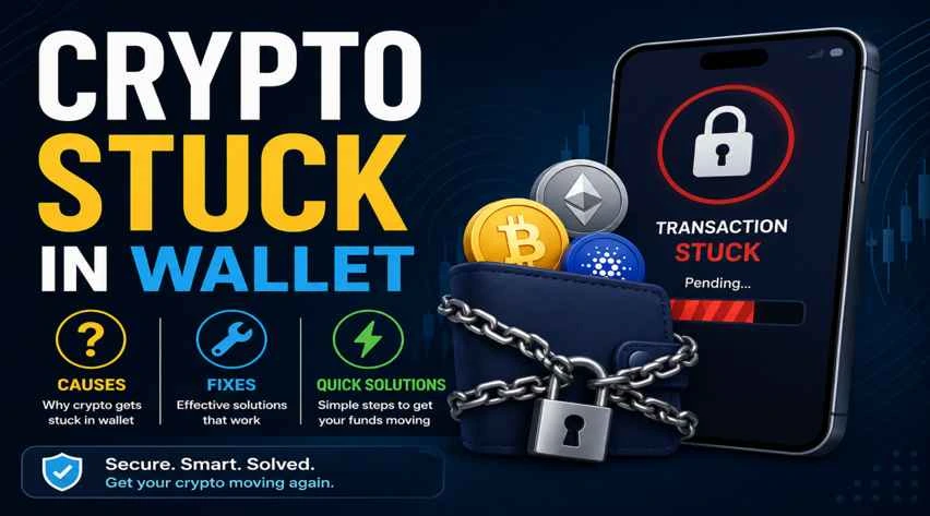 Crypto Stuck in Wallet Fix