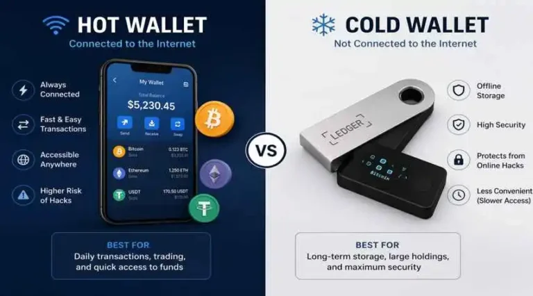Hot Wallet or Cold Wallet