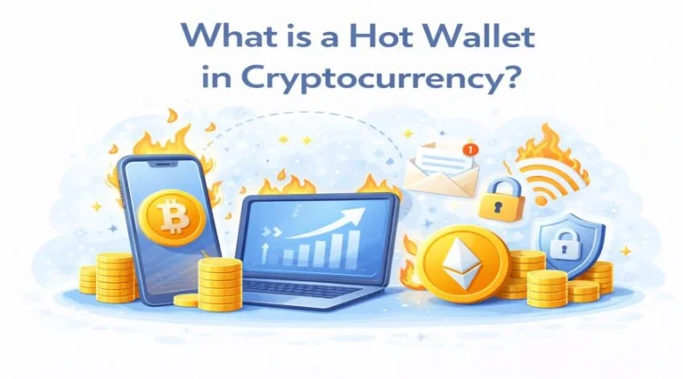 What is a hot wallet in cryptocurrency?