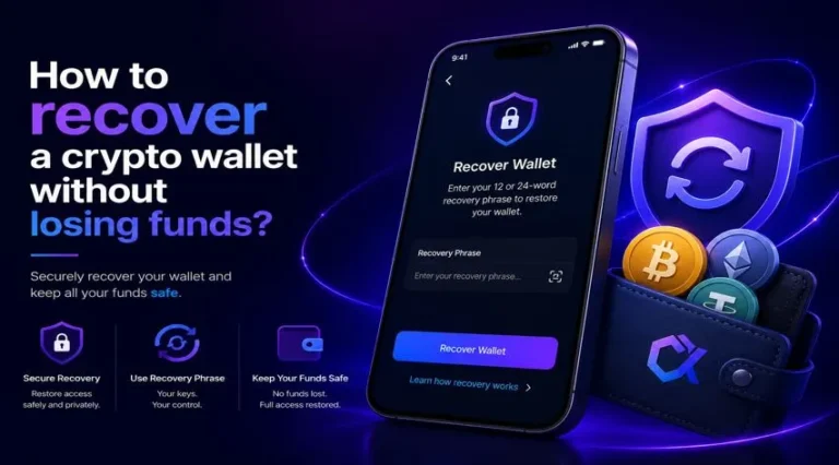 recover a crypto wallet without losing funds